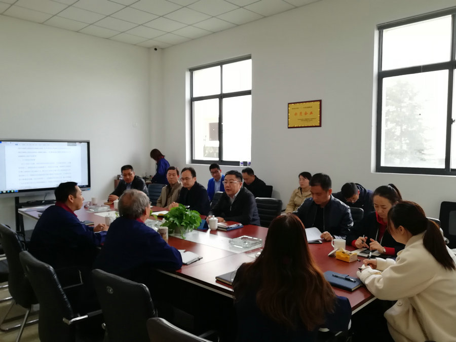西安市臨潼區(qū)領導來我公司視察